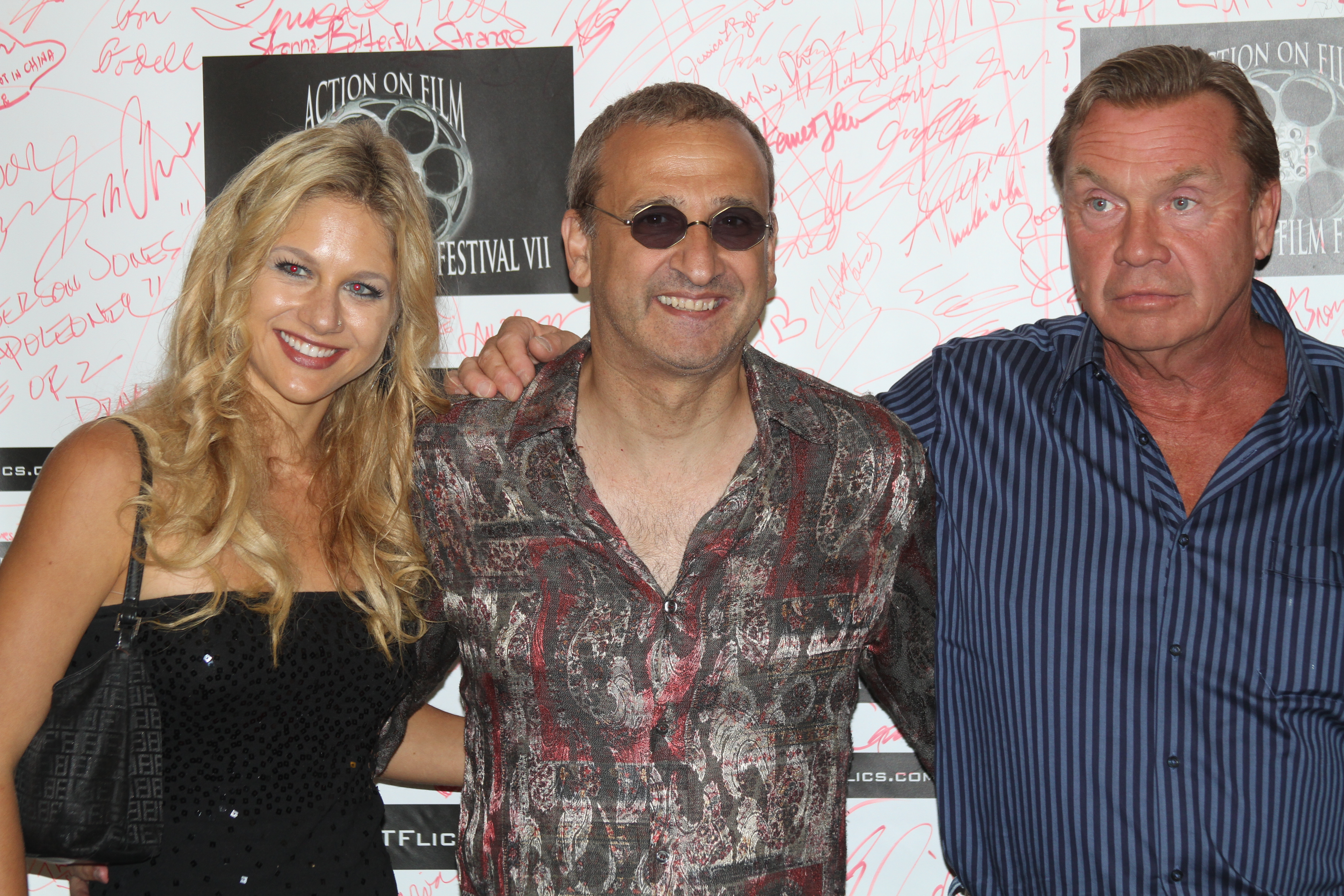 AOF Festival Red Carpet 2012, Perception and Imag-In stars Ursula Maria, Stan Harrington and RD Call