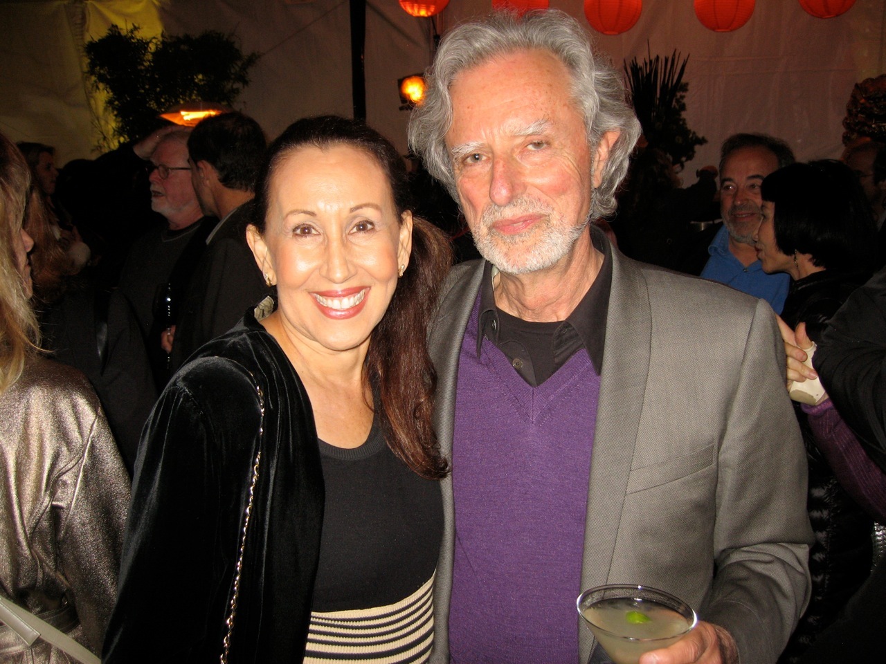 Gloria Laino and Philip Kaufman at event of 