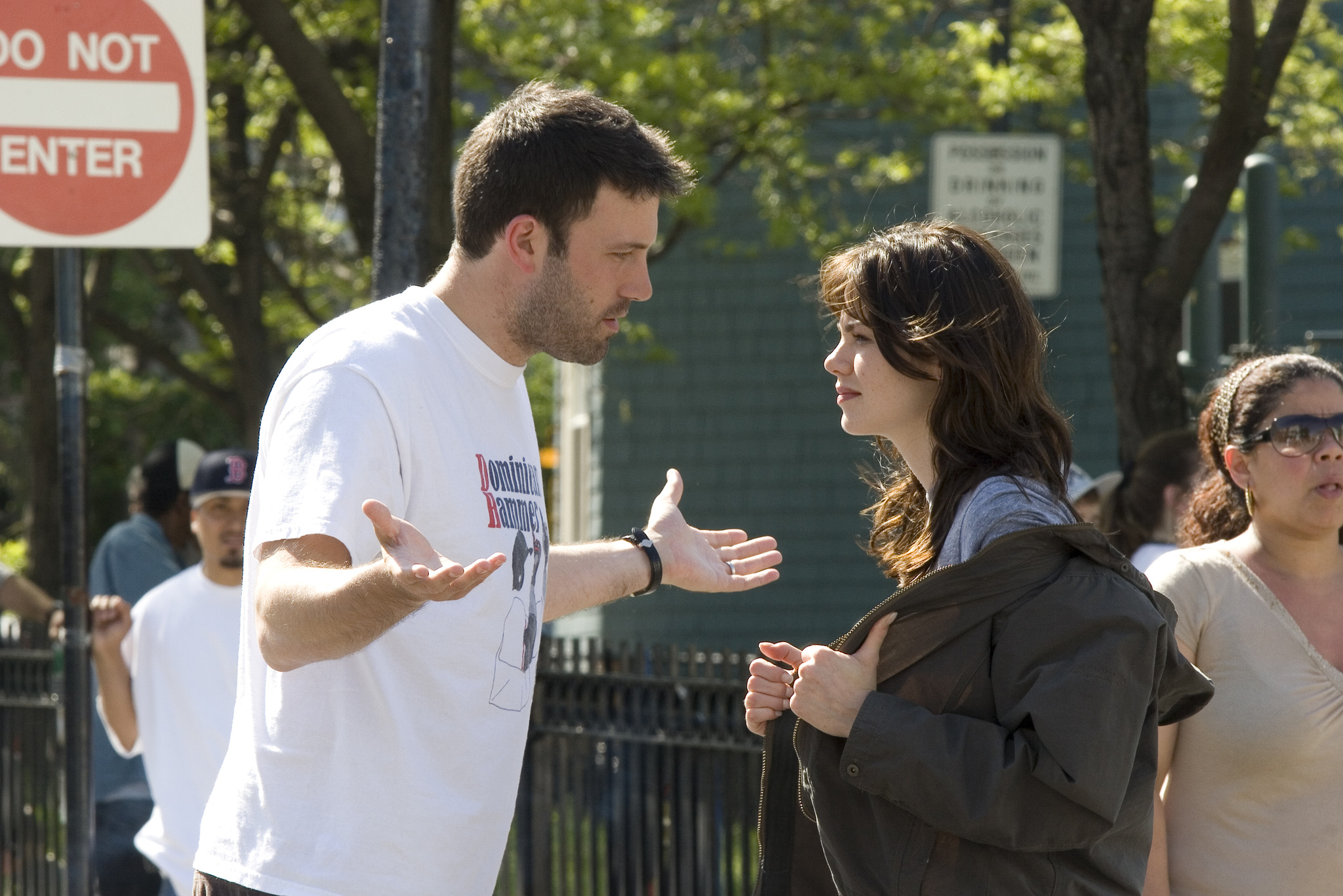 Still of Ben Affleck and Michelle Monaghan in Dingusioji (2007)