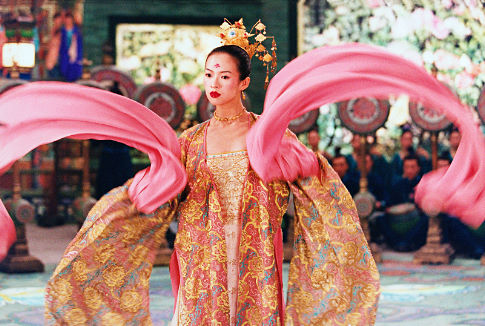 Still of Ziyi Zhang in Shi mian mai fu (2004)