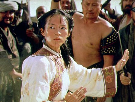 Still of Ziyi Zhang in Wo hu cang long (2000)