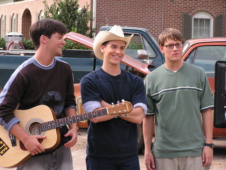 Nelson (Dylan Edrington), Anderson (Jay Gillespie) & Cory (Matt Carey).