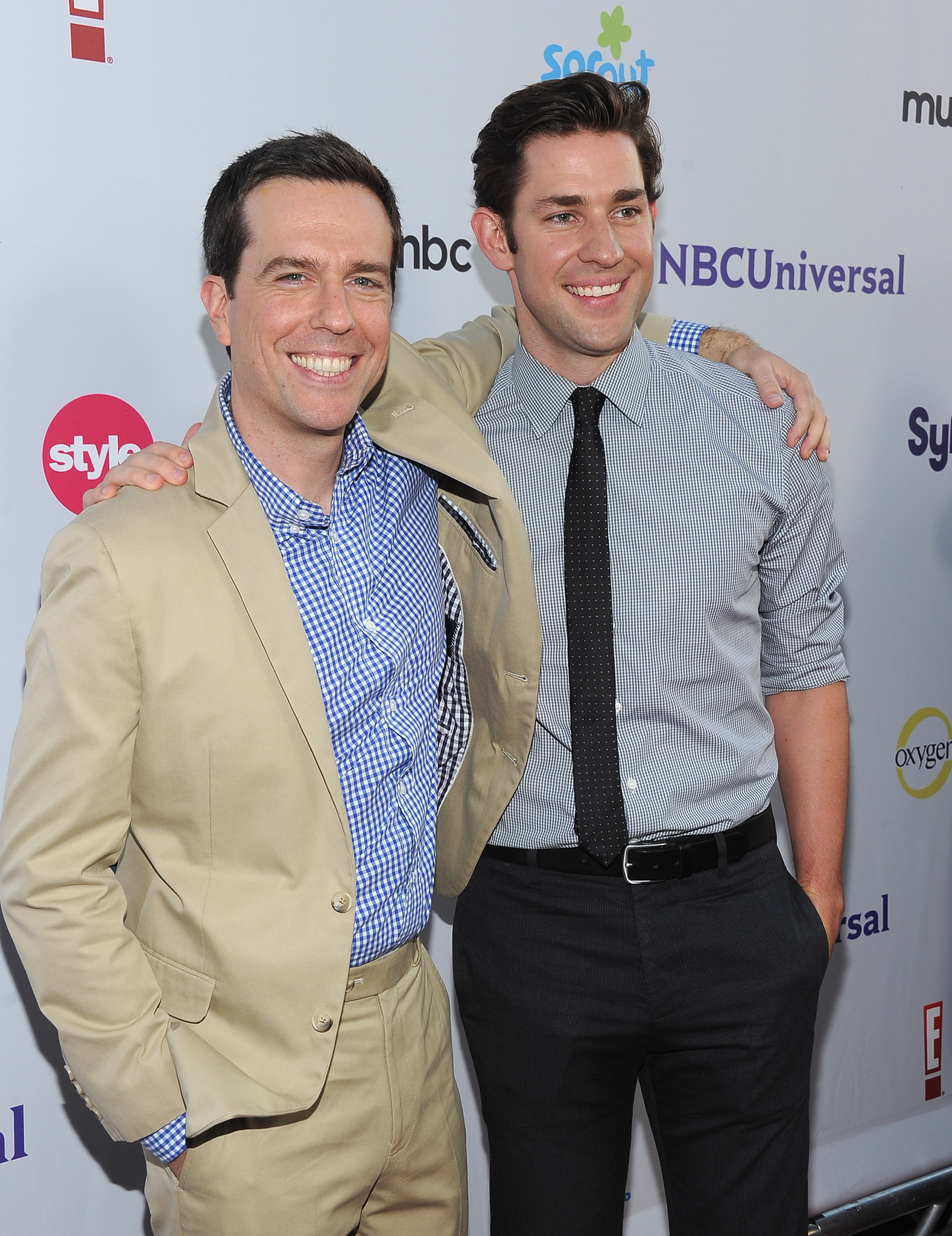 John Krasinski and Ed Helms