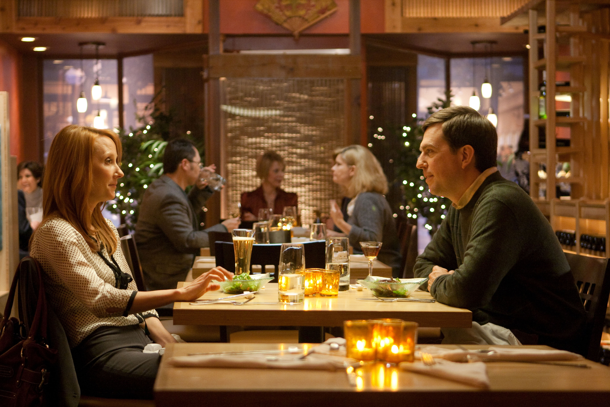 Still of Anne Heche and Ed Helms in Cedar Rapids (2011)