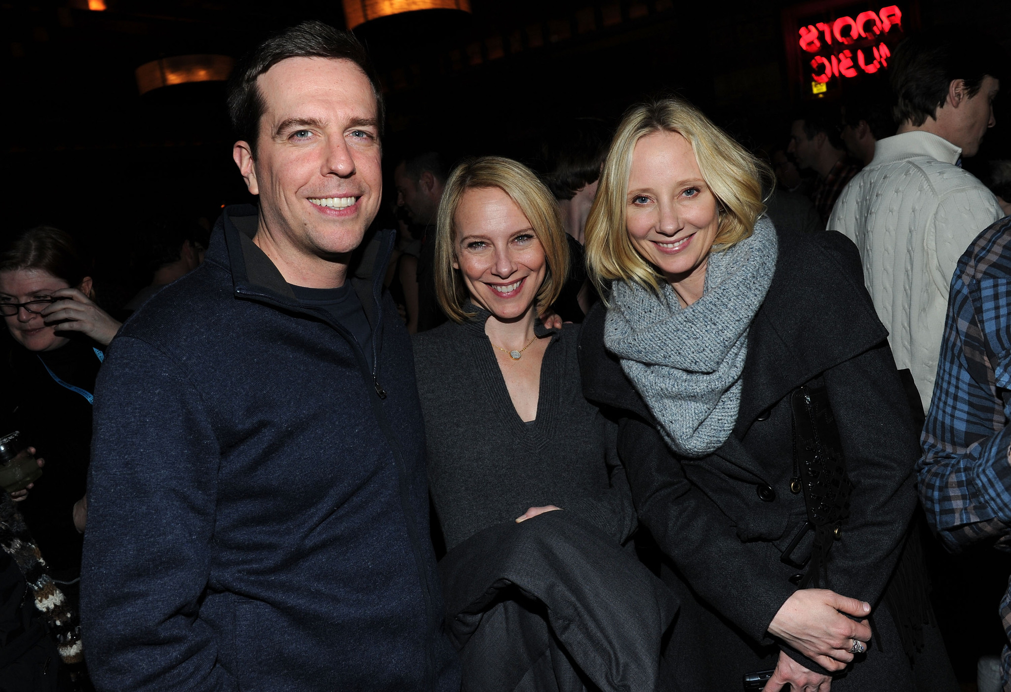 Anne Heche, Amy Ryan and Ed Helms