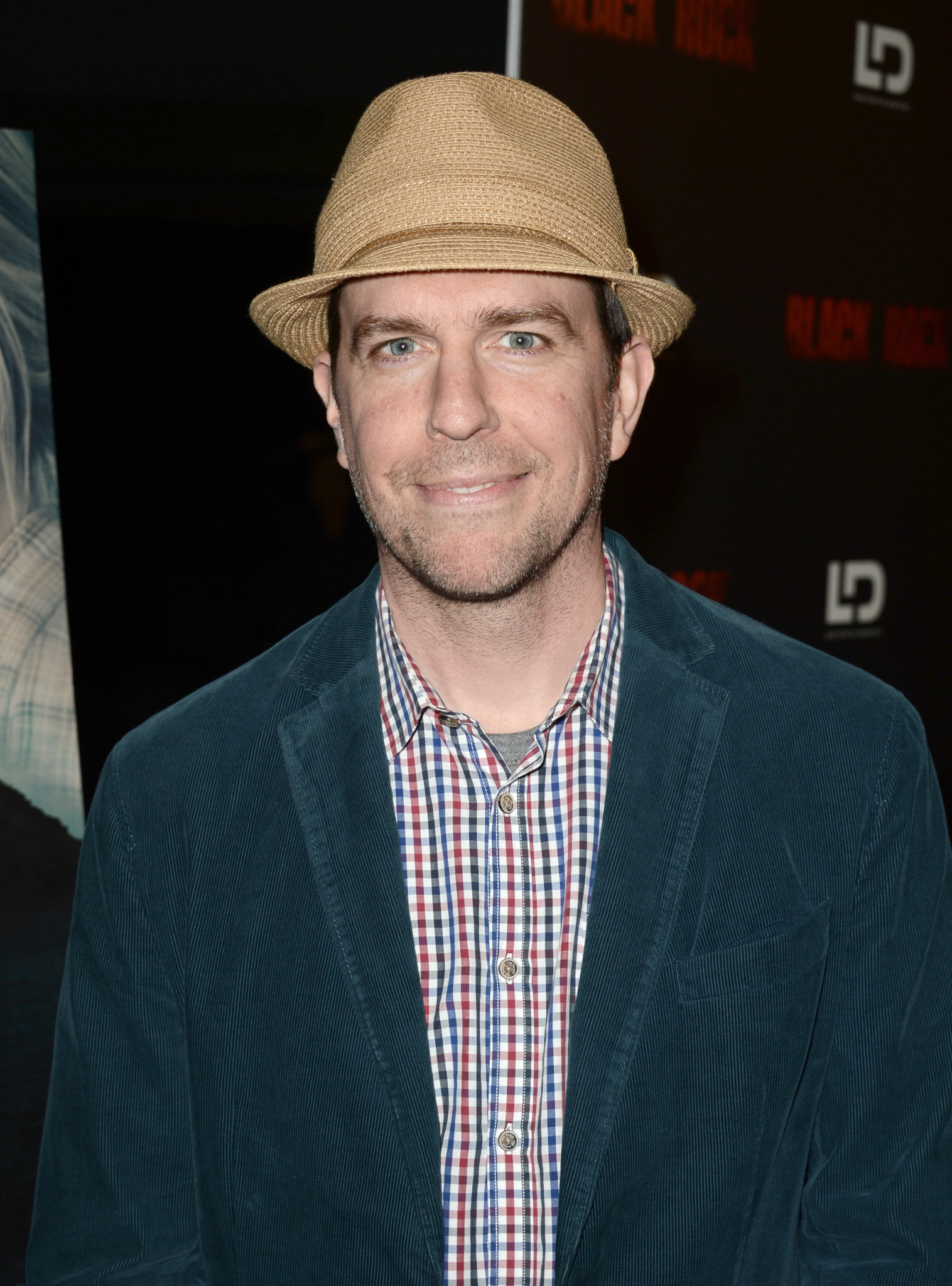 Ed Helms at event of Black Rock (2012)