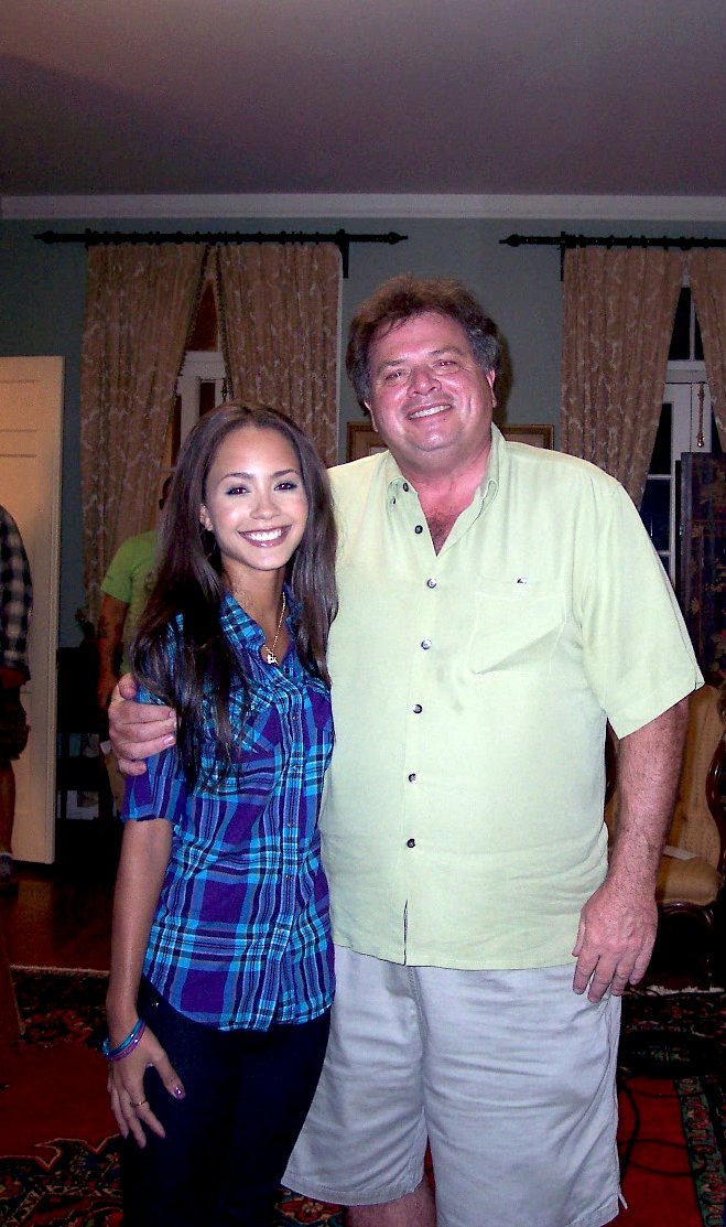 Tristin Mays with Director John Whitsell of upcoming film, 