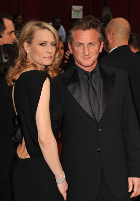 Sean Penn and Robin Wright