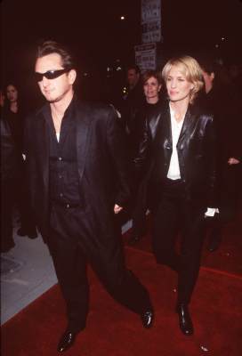 Sean Penn and Robin Wright at event of Hurlyburly (1998)