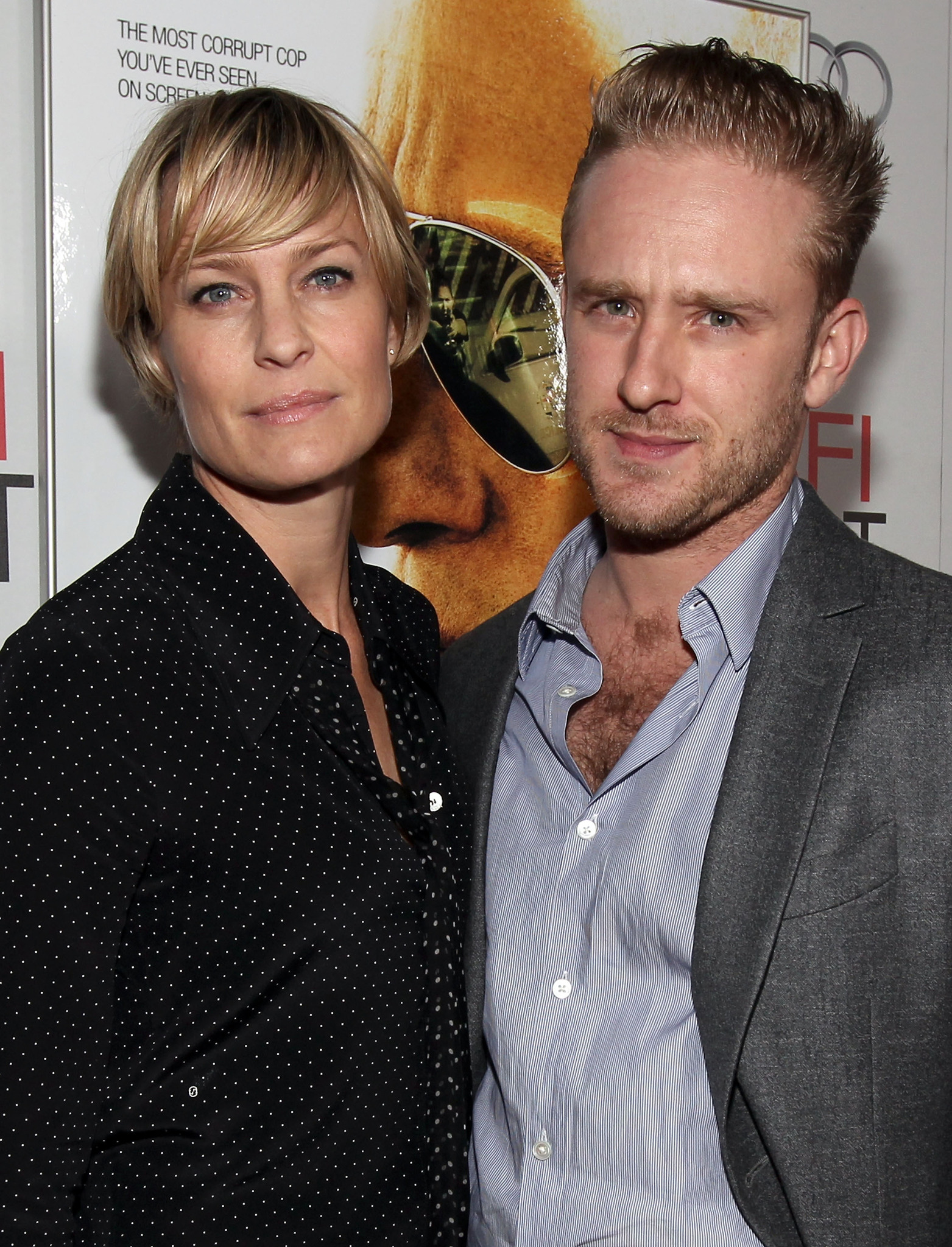 Robin Wright and Ben Foster