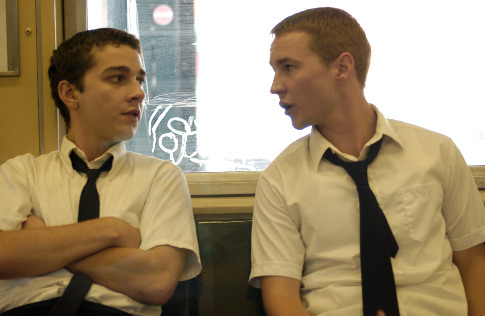 Still of Shia LaBeouf and Martin Compston in A Guide to Recognizing Your Saints (2006)