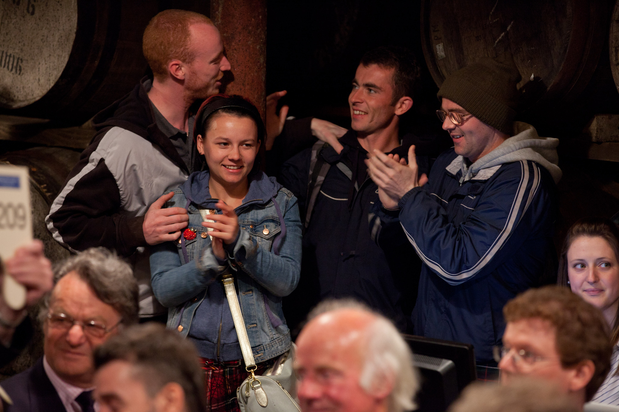 Still of Gary Maitland, William Ruane, Jasmin Riggins and Paul Brannigan in The Angels' Share (2012)