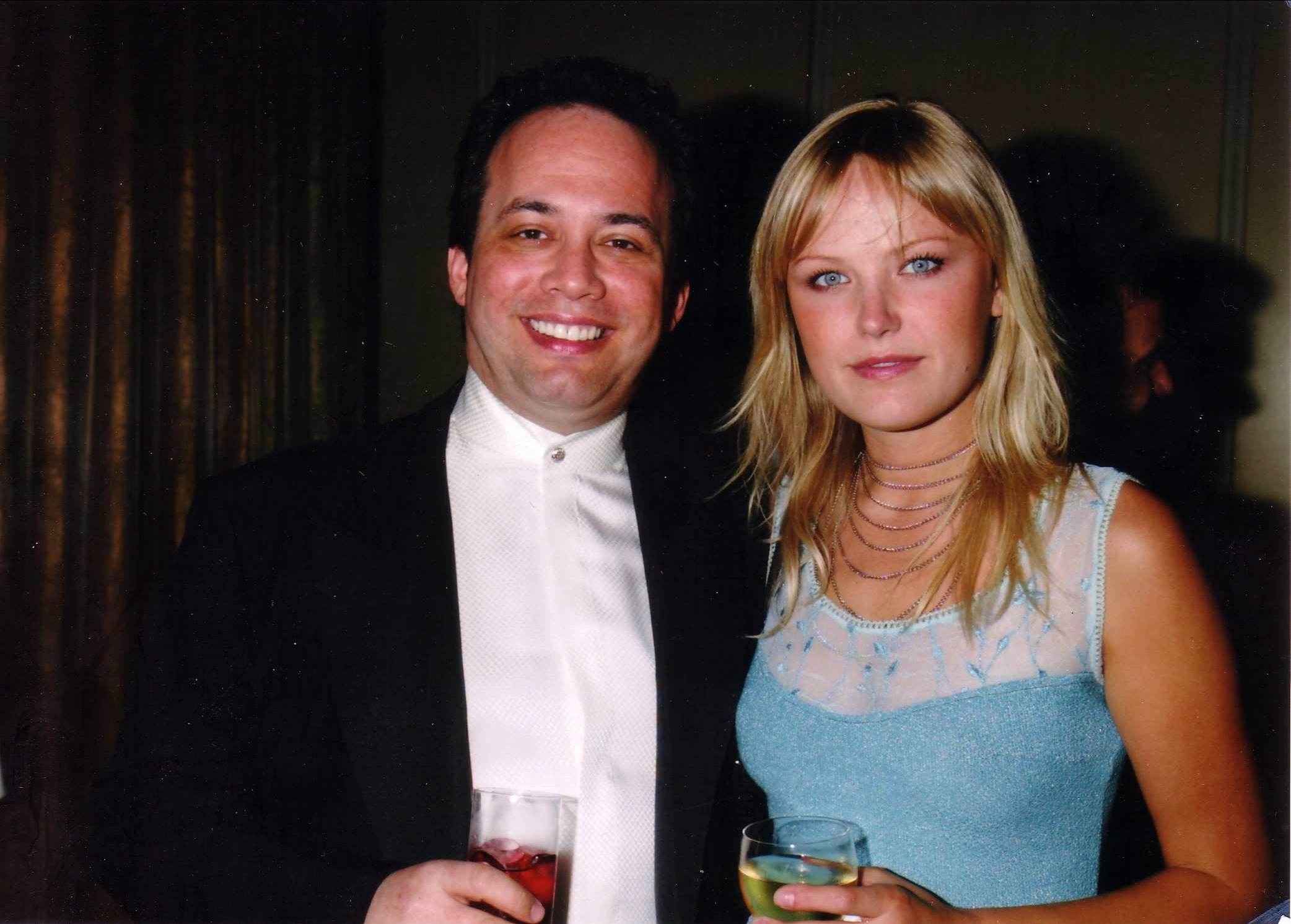 Michael Jay and Malin Akerman at the BMI Pop Awards in Beverly Hills.
