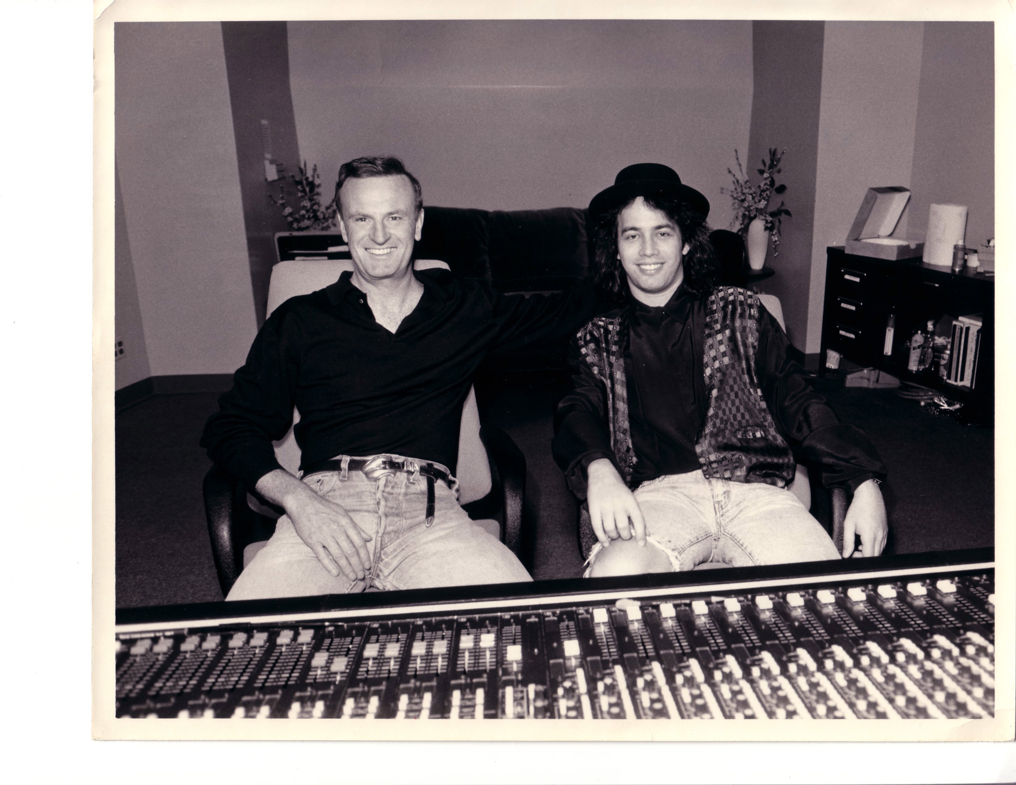 Michael Jay producing Oscar-winning songwriter Peter Allen's final album.