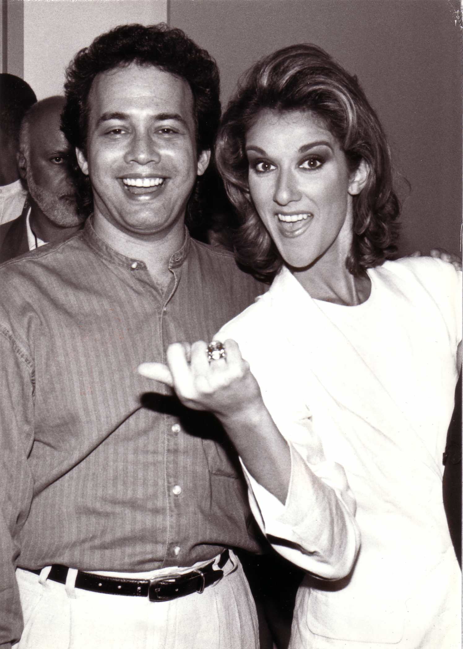 Michael Jay with Celine Dion