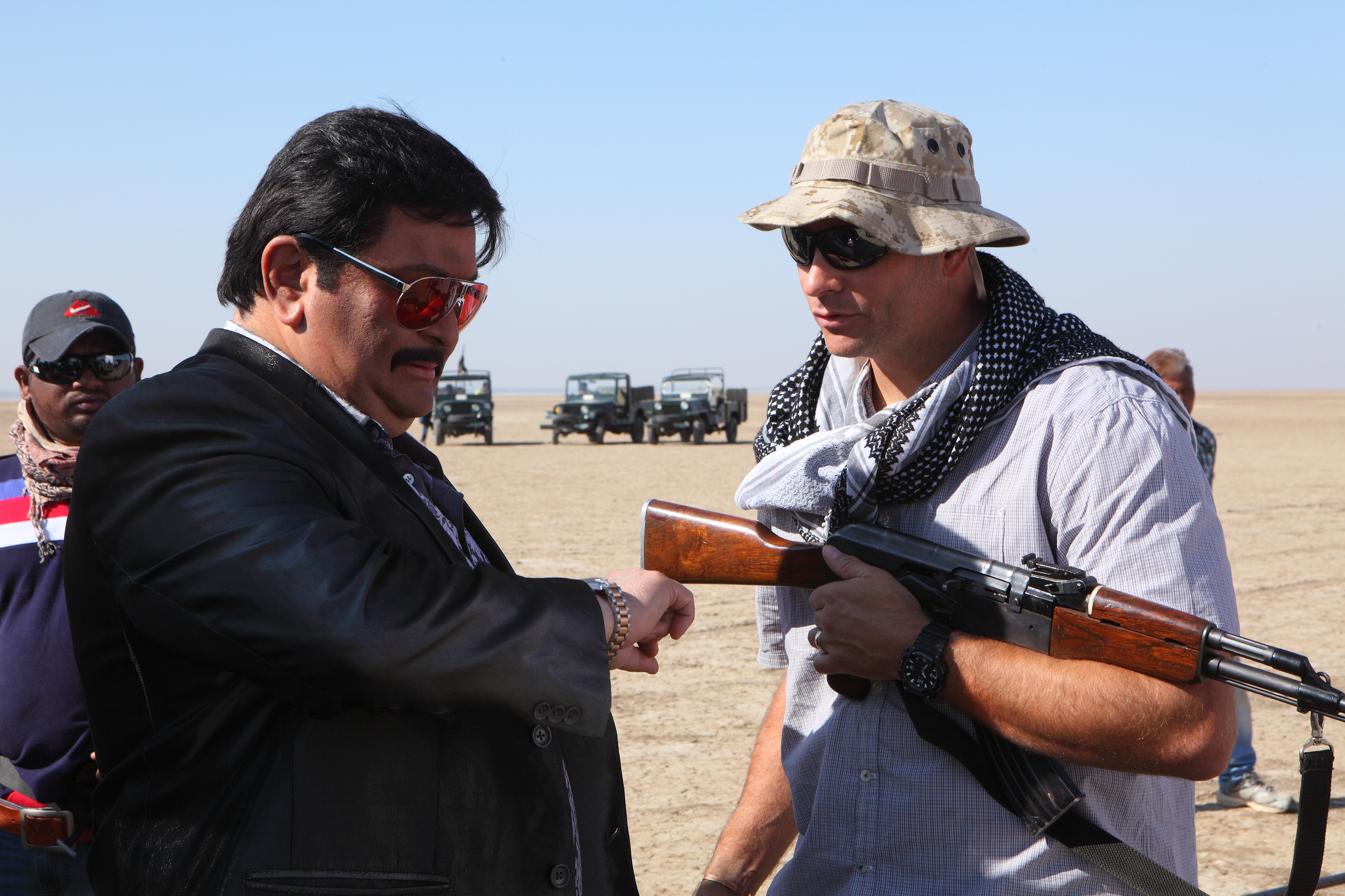 Talking with Rishi Kapoor in the Ran Of Kutch on D-Day