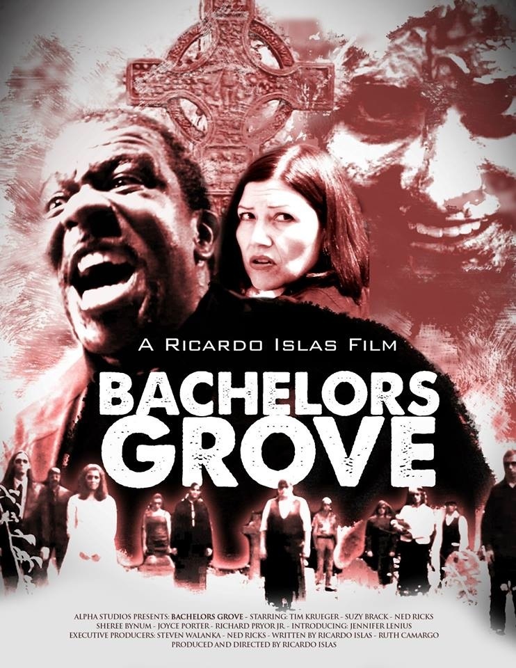 Richard Pryor, Jr., Suzy Brack & Jennifer Lenius in BACHELORS GROVE-THE MOVIE (Ricardo Islas / Alpha Studios)