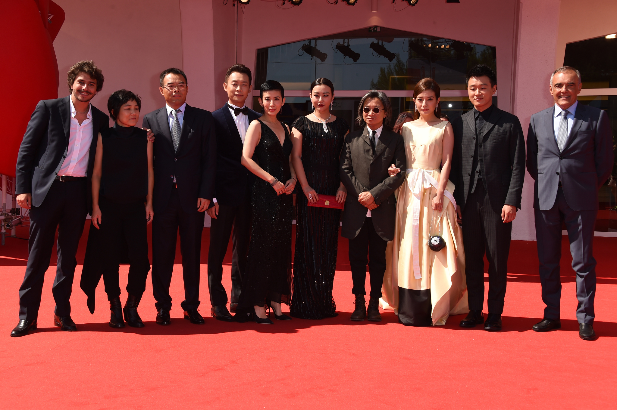Peter Chan, Wei Zhao, Lei Hao, Alberto Barbera, Yi Zhang and Sandra Ng at event of Qin ai de (2014)