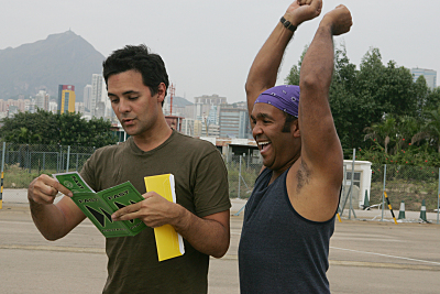 Still of Danny Jimenez and Oswald Mendez in The Amazing Race (2001)