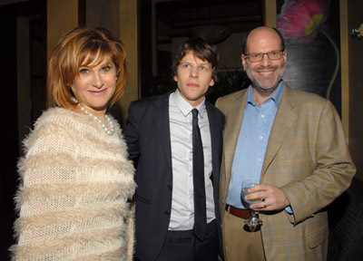 Jesse Eisenberg, Scott Rudin and Amy Pascal at event of The Social Network (2010)