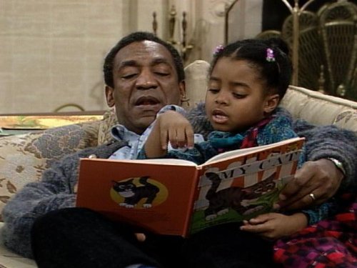 Still of Bill Cosby and Keshia Knight Pulliam in The Cosby Show (1984)