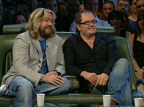 Still of Alan Carr and Justin Lee Collins in Top Gear: Episode #11.1 (2008)