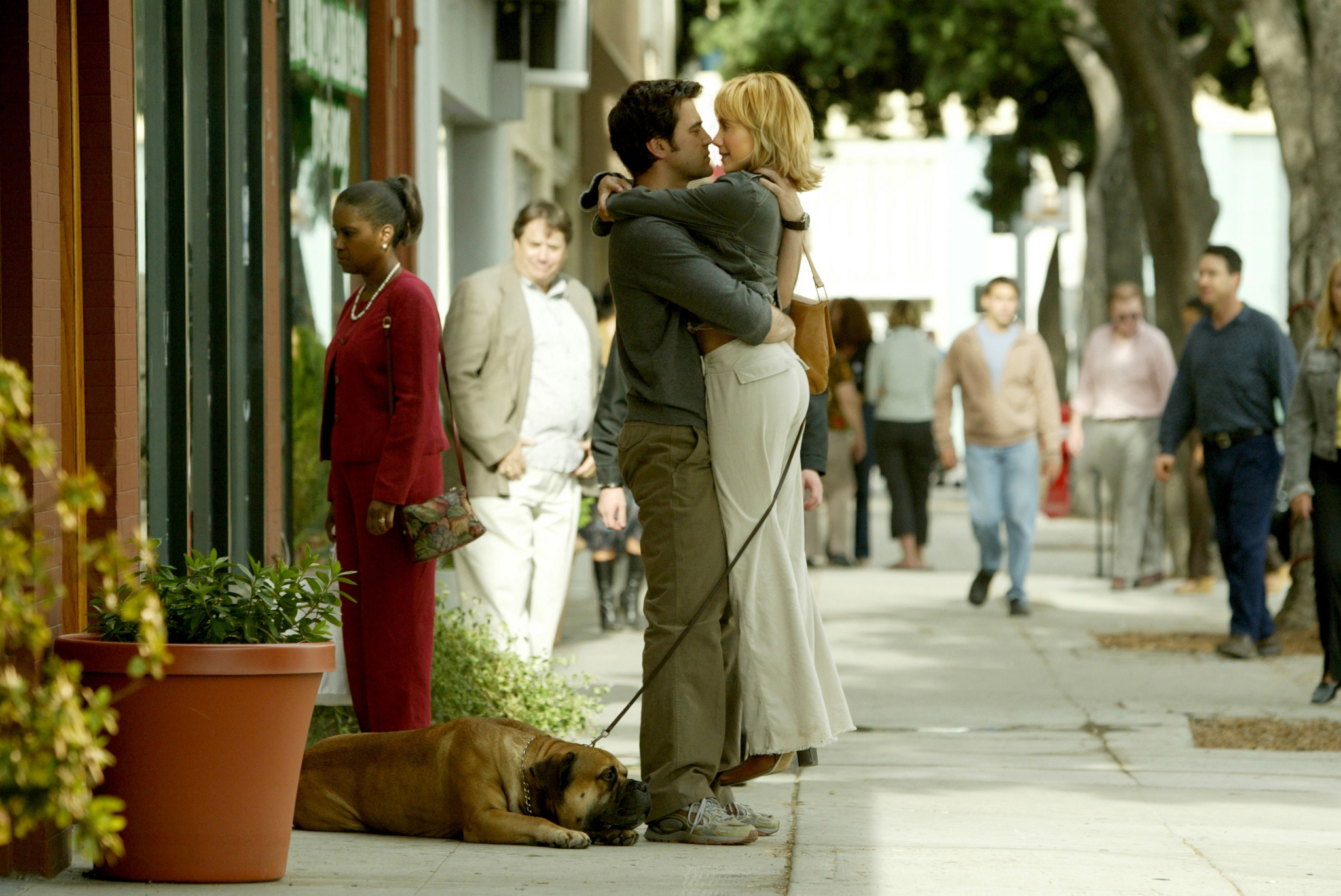 Still of Brittany Murphy and Ron Livingston in Little Black Book (2004)