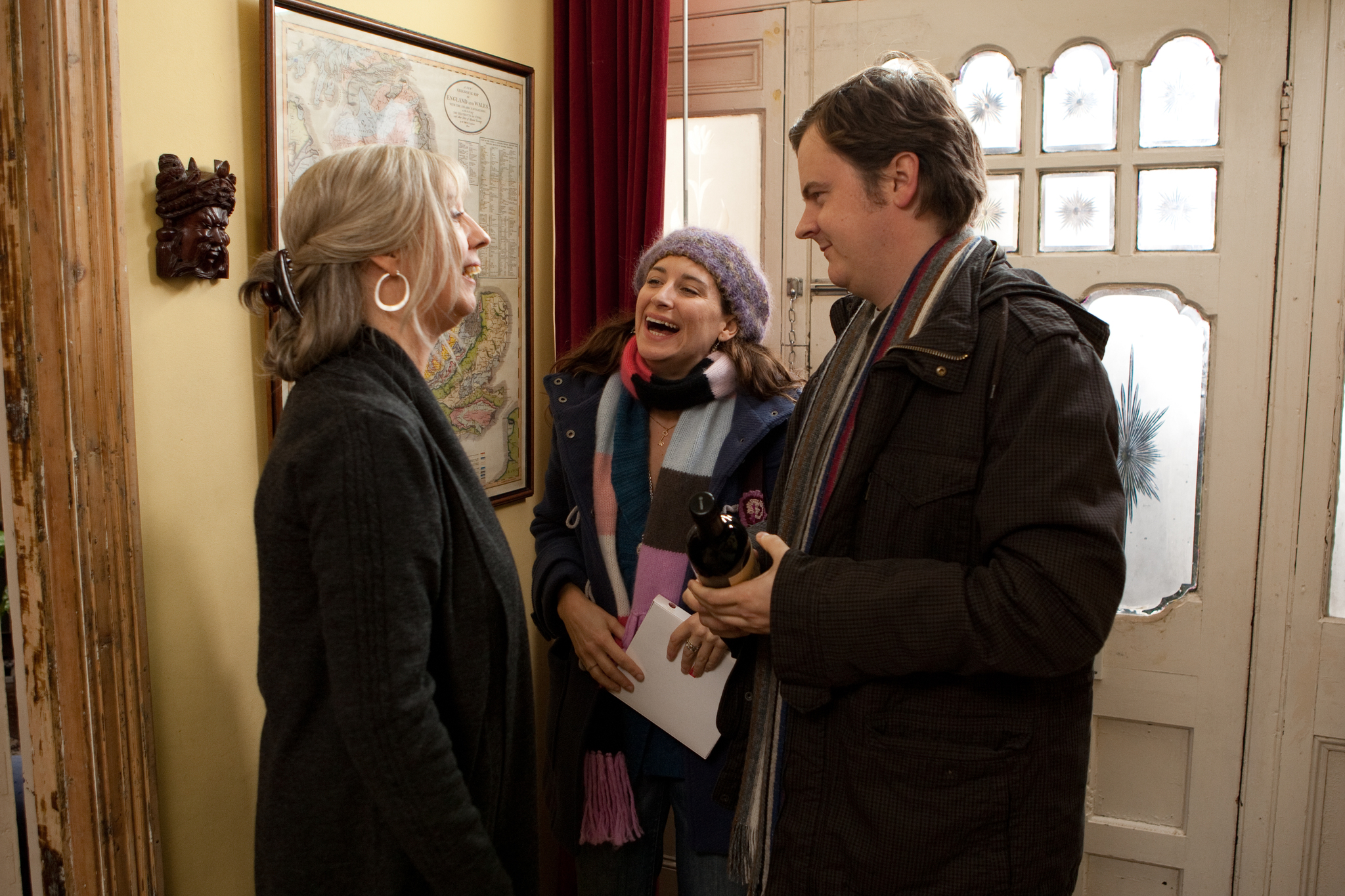 Still of Ruth Sheen, Karina Fernandez and Oliver Maltman in Another Year (2010)