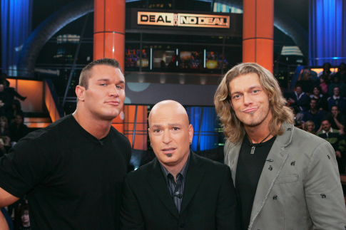 Howie Mandel and Randy Orton in Deal or No Deal (2005)