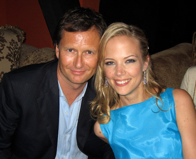 Michael Burns and Pell James at event of Undiscovered (2005)