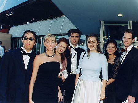 Erynn Dalton (2nd from left) with Director and cast of 