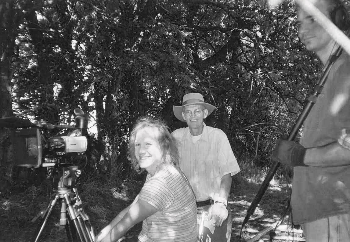 Rebecca and Executive Producer Jim Tulloch and Composer Matt Mickelsen.