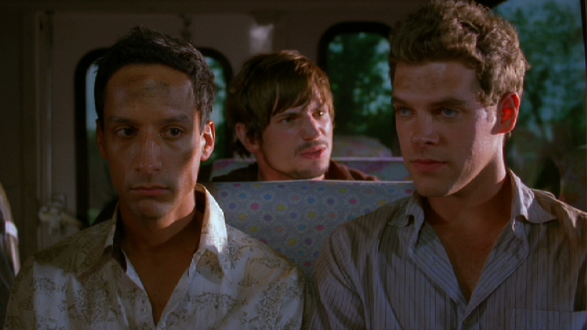 Danny Pudi, Michael Trotter, and Preston Jones in Paramount feature, Road Trip: Beer Pong