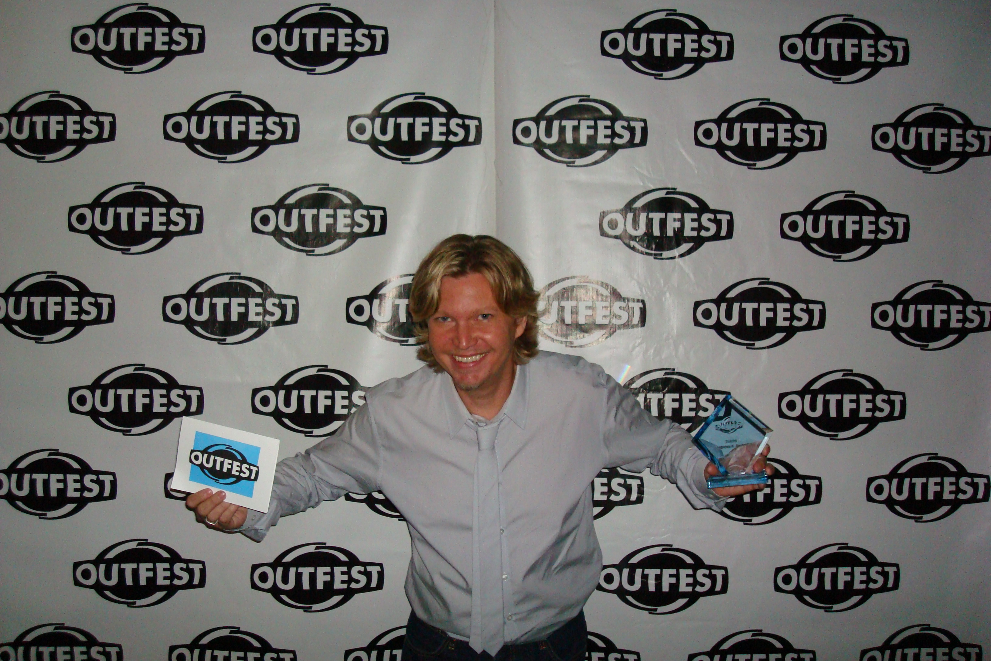 Outfest award win Mark Payne