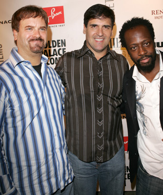Wyclef Jean, Todd Wagner and Mark Cuban