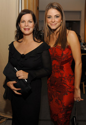 Marcia Gay Harden and Maria Menounos