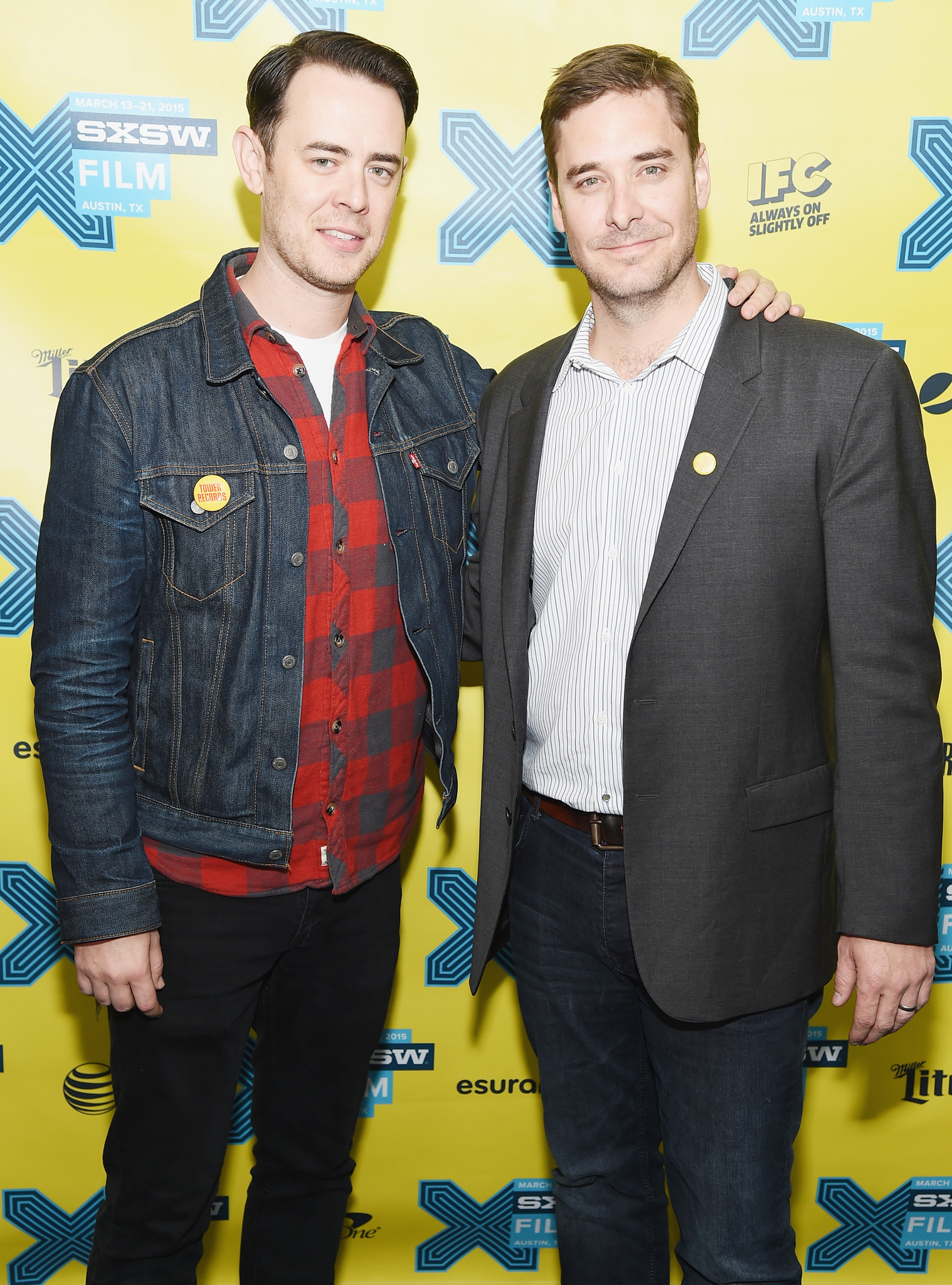 Colin Hanks and Sean M. Stuart at event of All Things Must Pass: The Rise and Fall of Tower Records (2015)