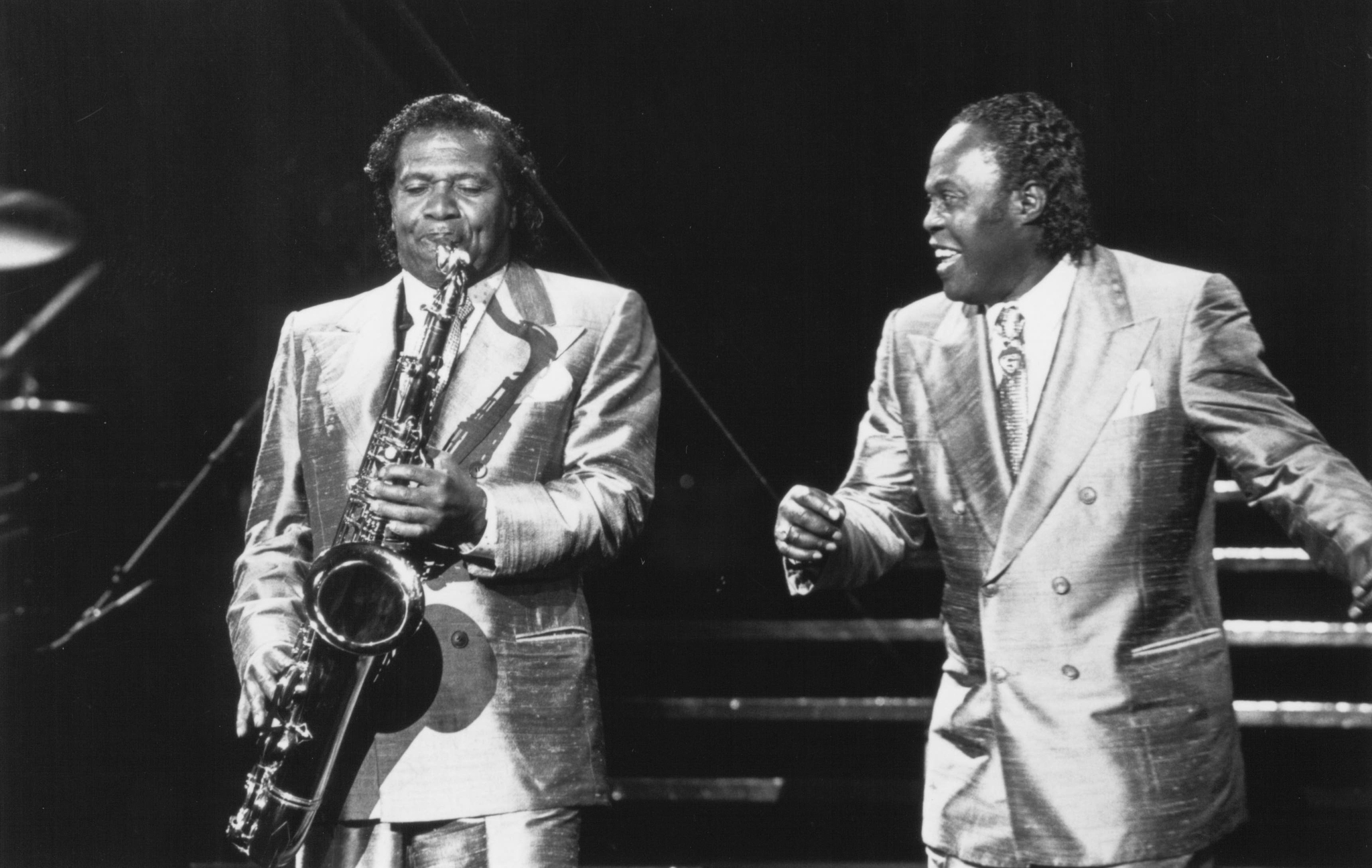 Still of Sam Moore and Junior Walker in Tapeheads (1988)
