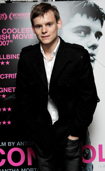 James Anthony Pearson at the UK premier of Control, BFI London Film Festival.