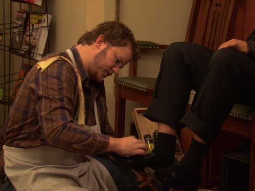 Still of Chris Pratt in Parks and Recreation (2009)