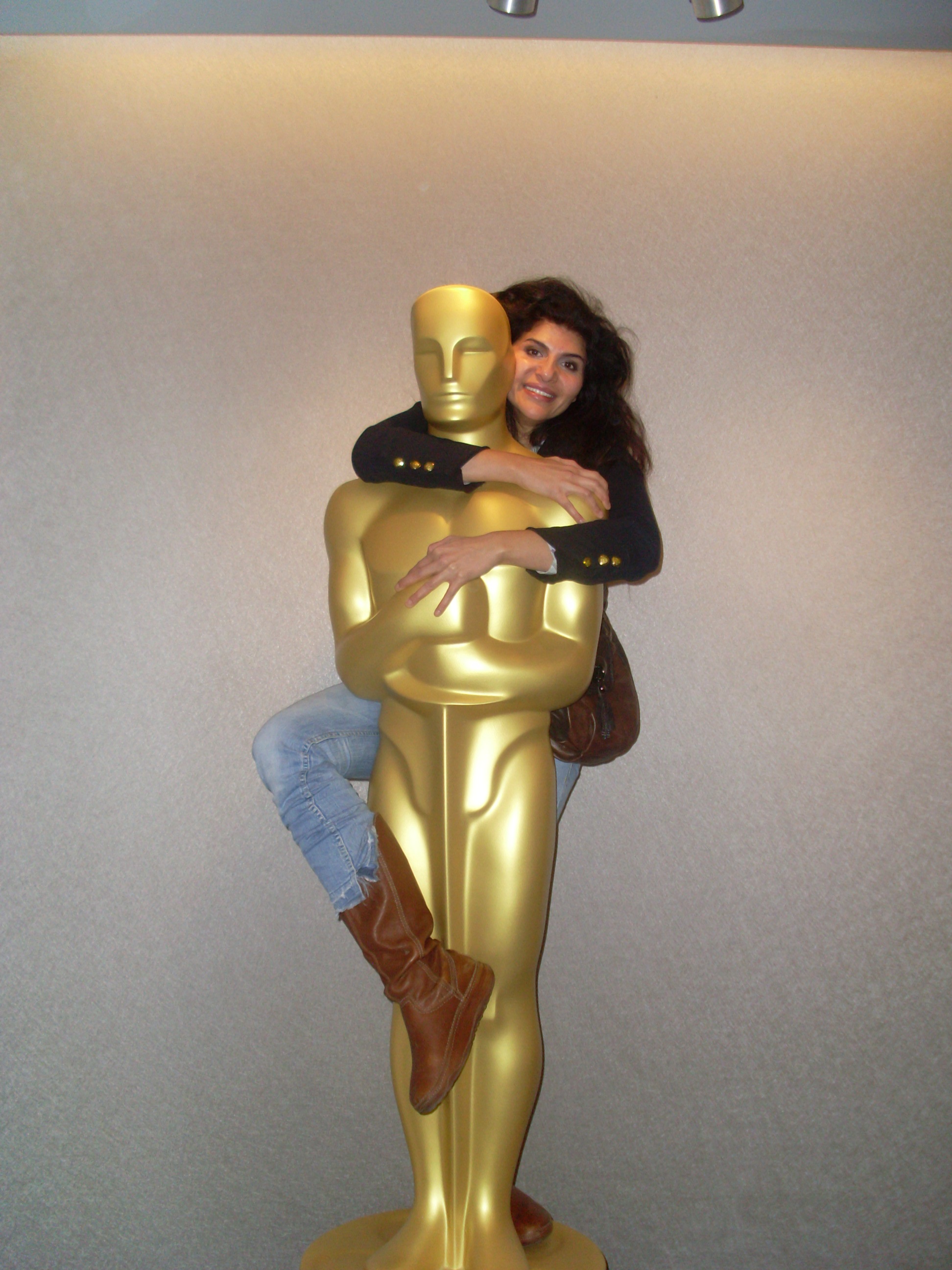 Naz Homa at The Oscars
