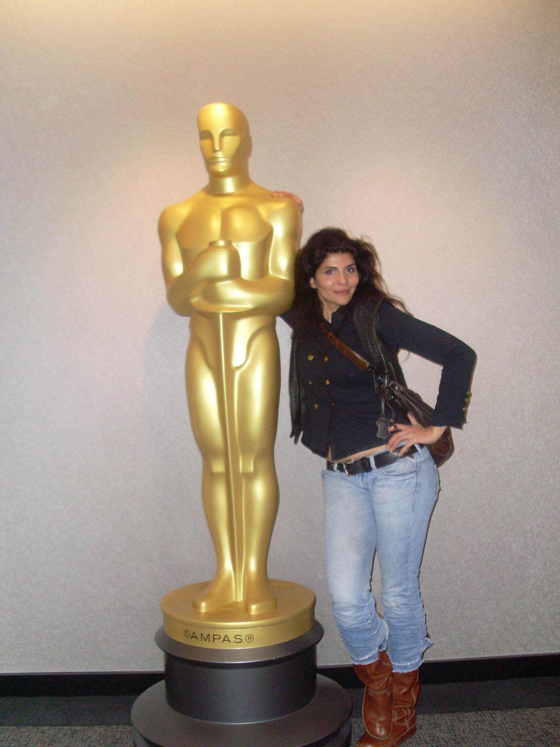 Naz Homa at The Oscars