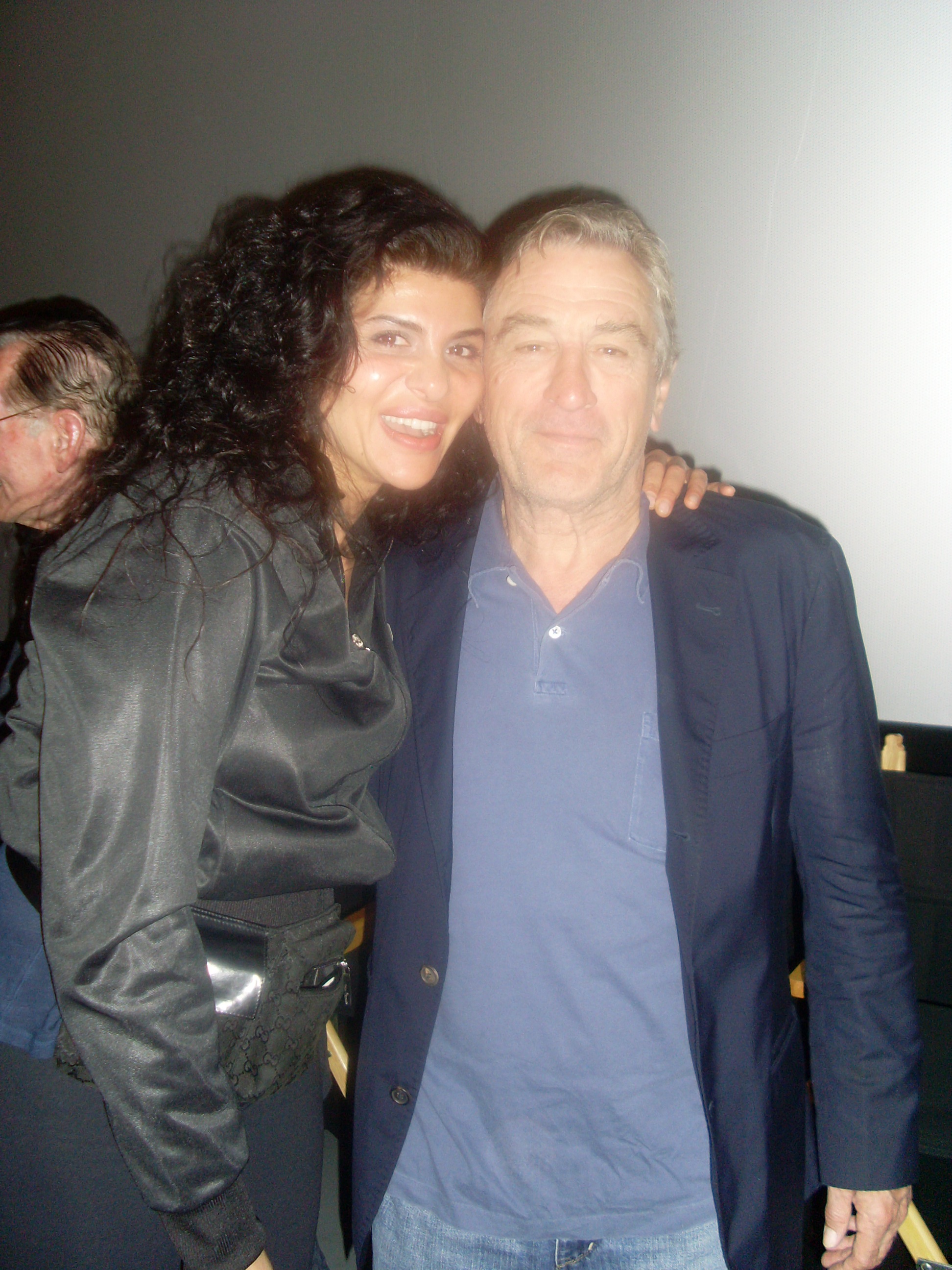 Naz Homa with Actor/Producer/Director Robert De Niro