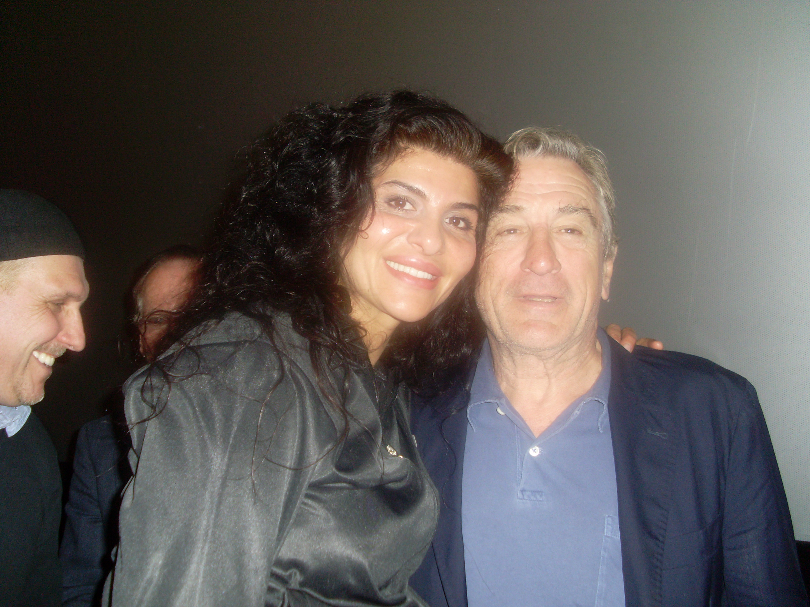 Naz Homa with Actor/Producer/Director Robert De Niro