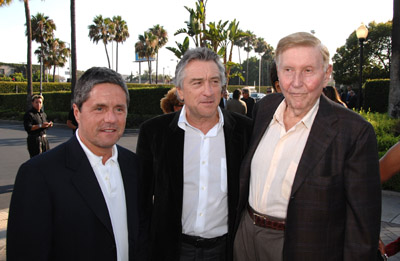 Robert De Niro, Brad Grey and Sumner Redstone at event of Zvaigzdziu dulkes (2007)