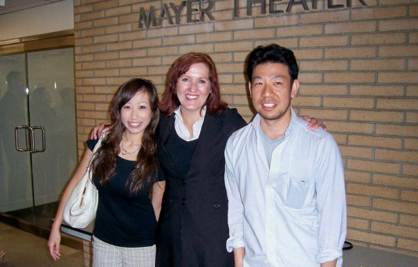 Mariko Nomura, Sharon Jordan, and Daishi Takiishi at Id screening. Daishi Takiishi directed Id.
