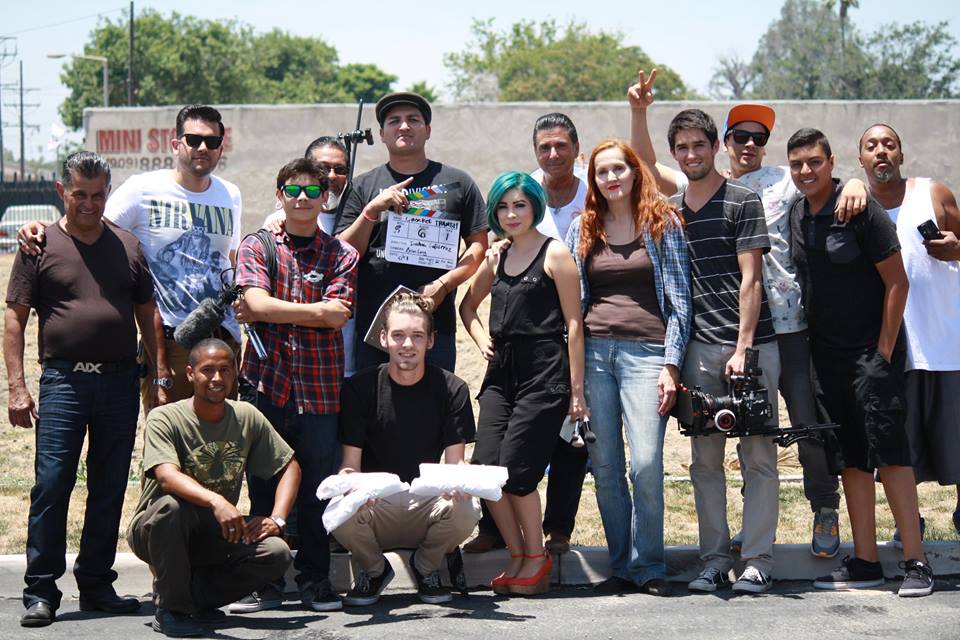 Crooked Transit cast and crew. Written and directed by Joshua Gutierrez.