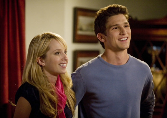 Still of Megan Park and Daren Kagasoff in The Secret Life of the American Teenager (2008)