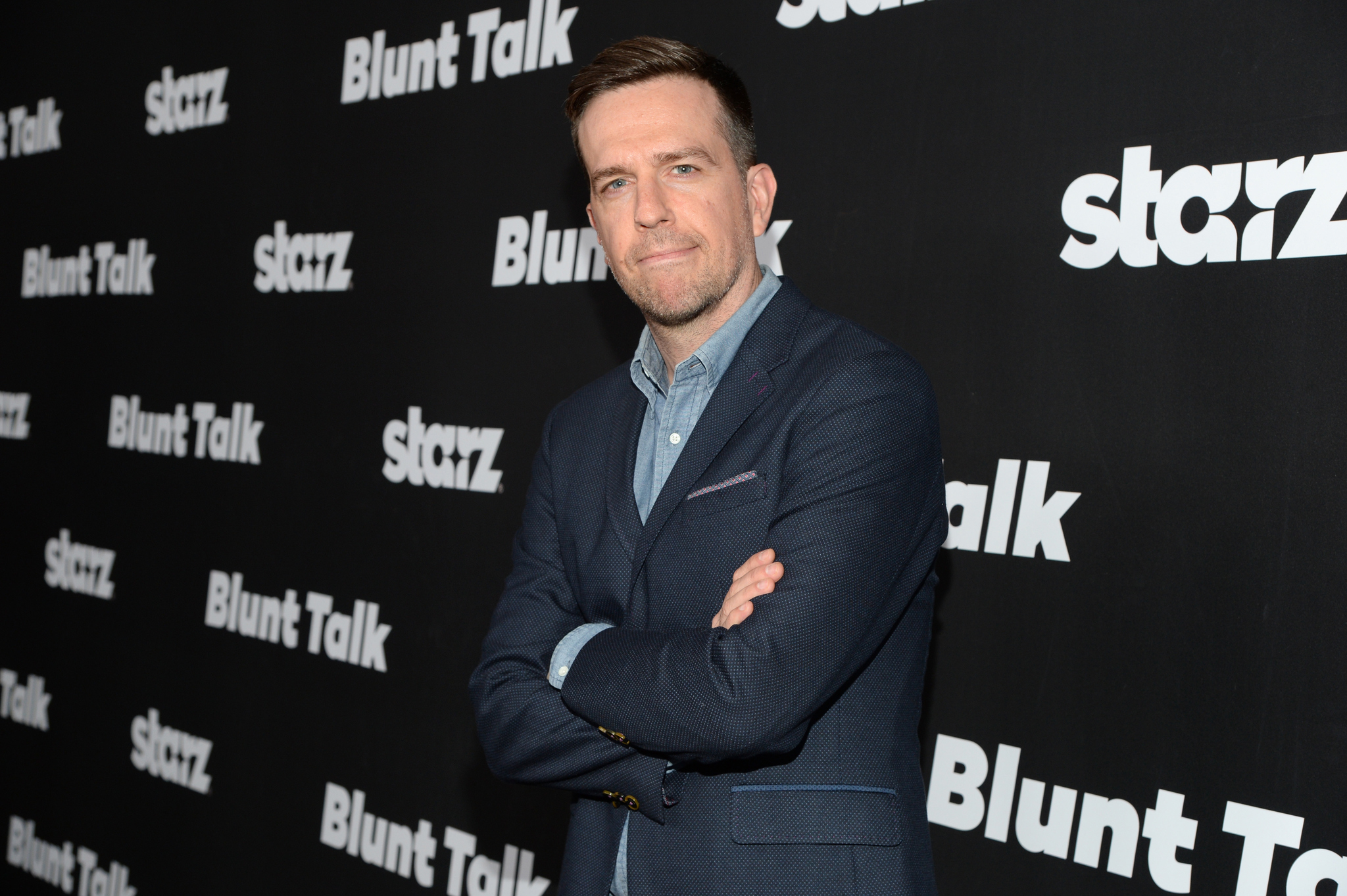 Ed Helms at event of Blunt Talk (2015)