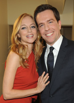 Heather Graham and Ed Helms at event of 15th Annual Critics' Choice Movie Awards (2010)